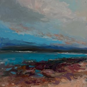 Blue Afterglow at Black Rock