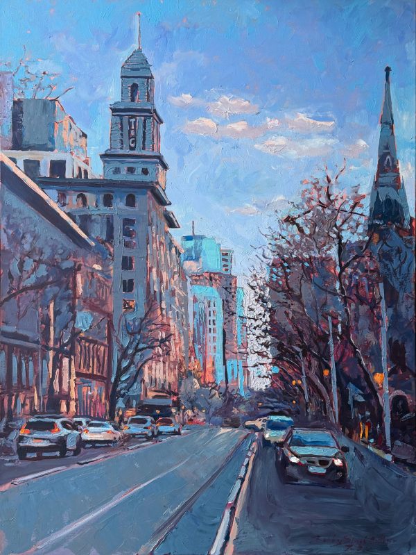 Evening Glow on Collins